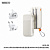 Аккумулятор внешний Remax RPP-E5, 22.5W, PD20W, 10000mAh + 2 кабеля Type-C, 8-pin, цвет: белый