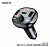 FM-трансмиттер Remax RCC331, Bluetooth, 64.5W, 2 Type-A, Type-C, цвет: черный