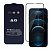 Стекло защитное для iPhone 12 Pro Max, матовое, в техпаке, черный